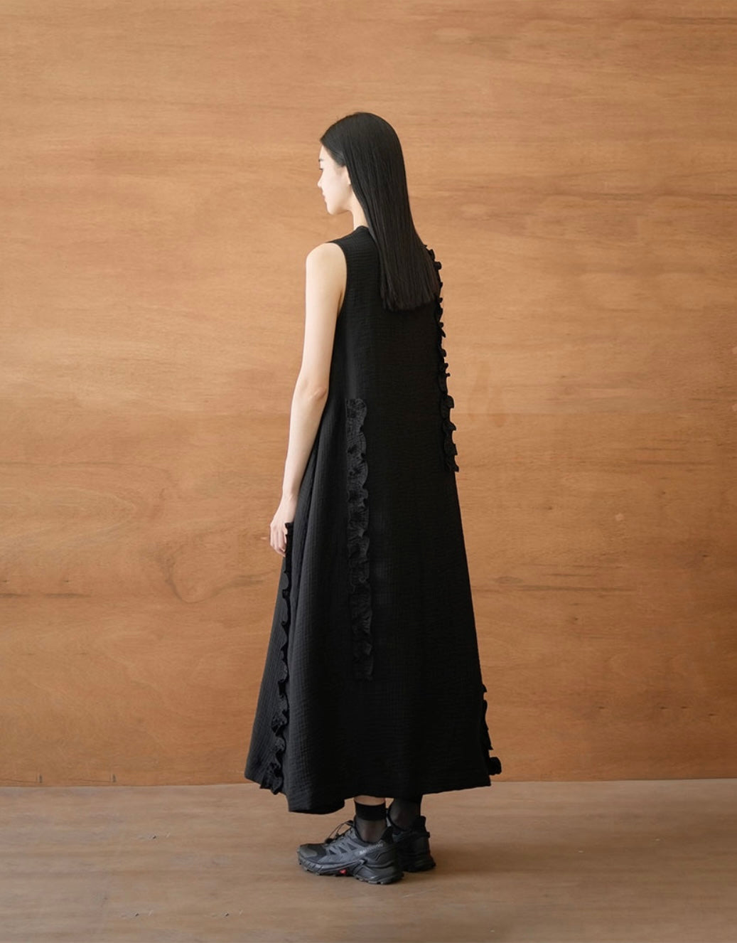 Frill Line A Dress