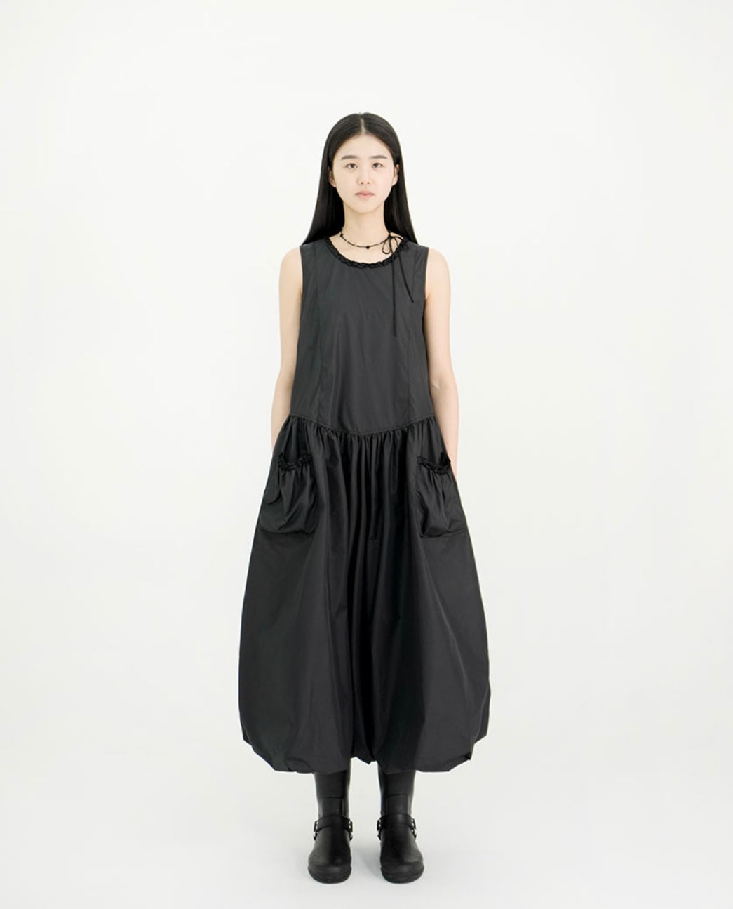 Sleeveless Moss Dress