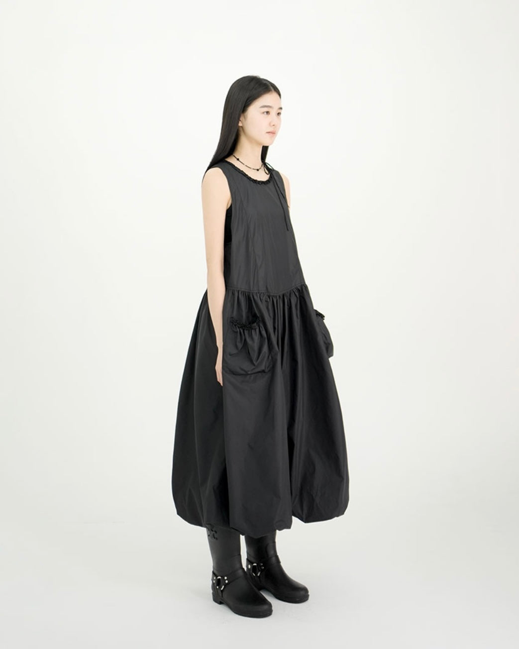 Sleeveless Moss Dress