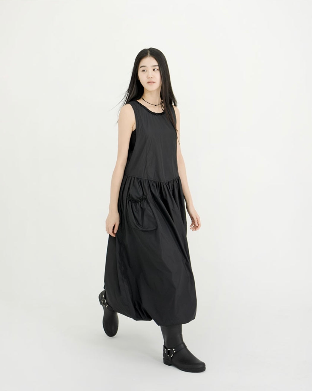 Sleeveless Moss Dress