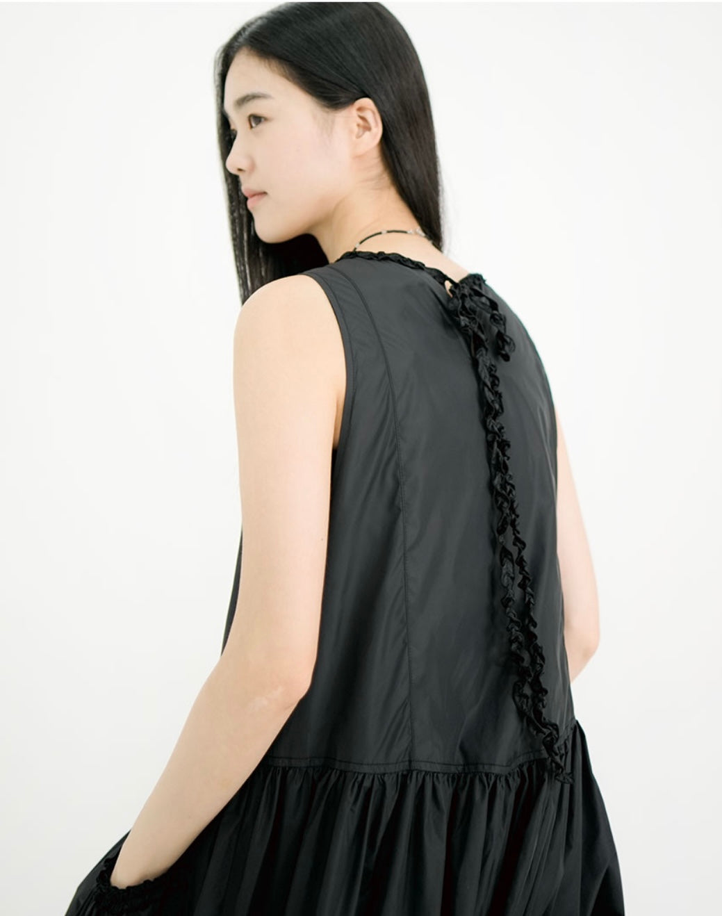 Sleeveless Moss Dress