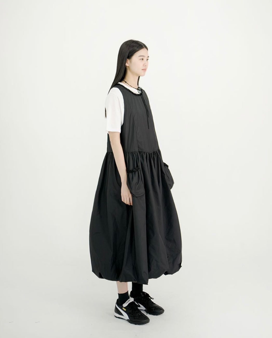 Sleeveless Moss Dress