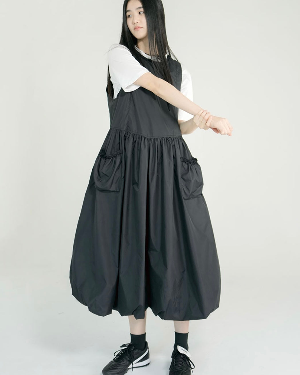 Sleeveless Moss Dress