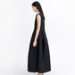 Boat Neck Floral Dress