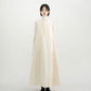 Soft Frill Padding Dress