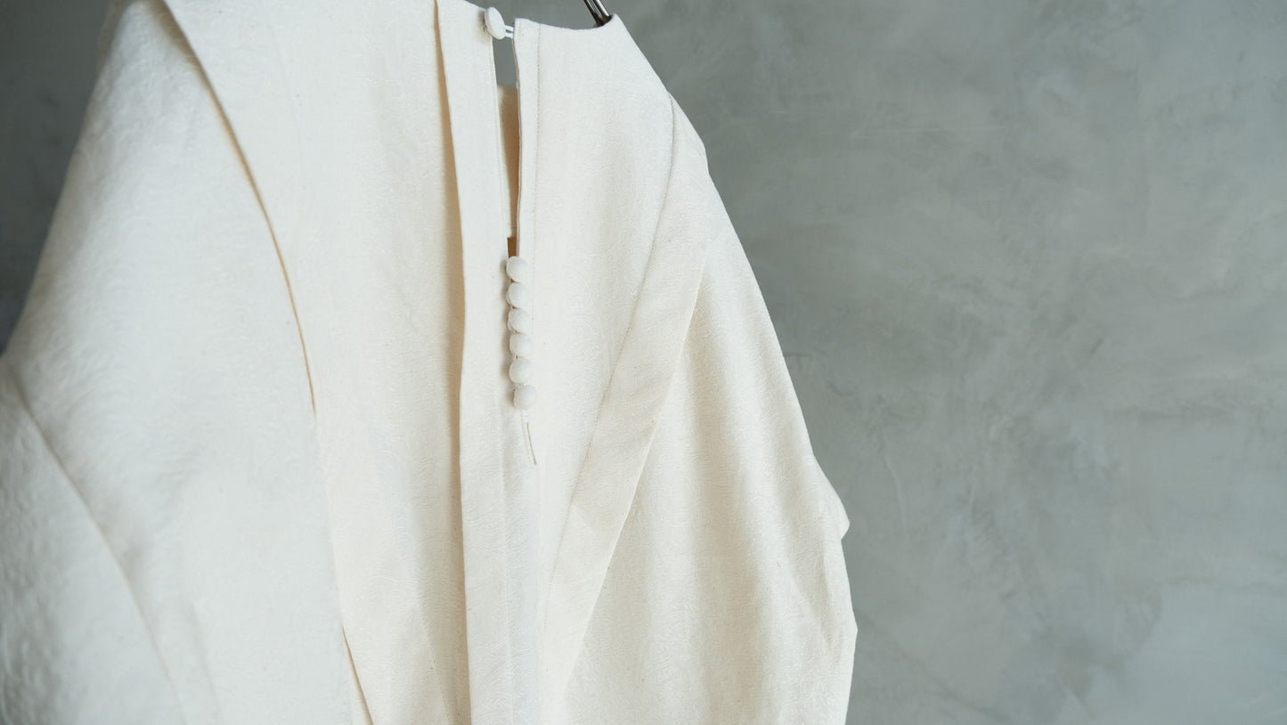 白晝（まひる）の夢 tucked dress