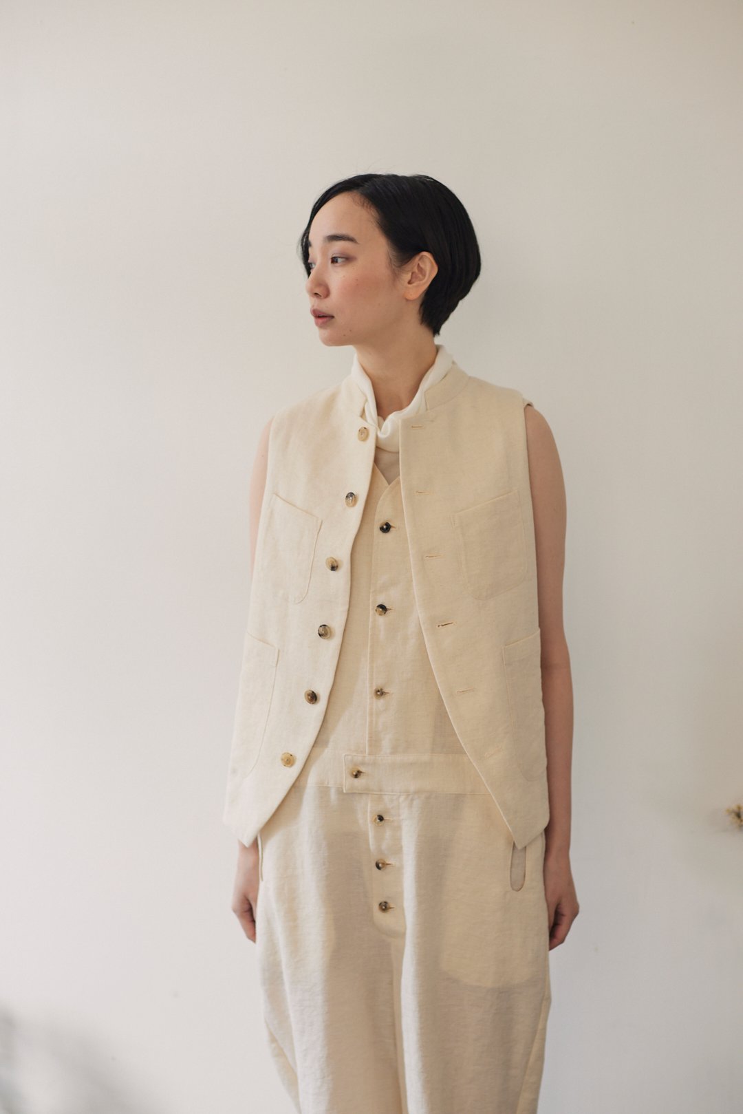 かたる月 logger vest