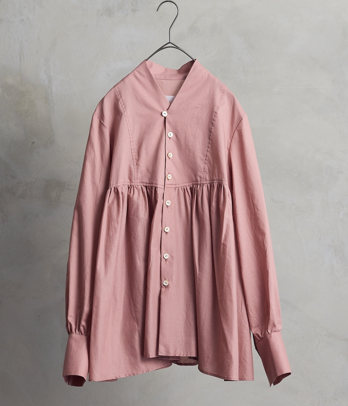funnel neck shirt